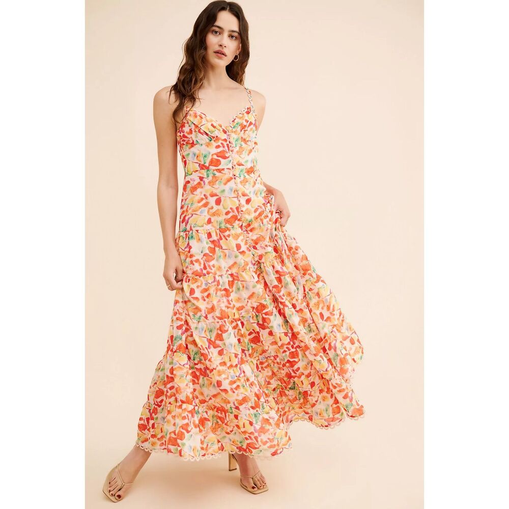 Anthropologie ASTR the Label Tazia Maxi Dress